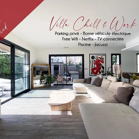 Villa Chill & Work - Spa & Piscine A *